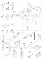 OUTILLAGE SPECIFIQUE (MOTEUR) pour KTM 450 SX RACING de 2005