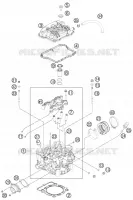 CULASSE pour KTM 350 SX-F CAIROLI REPLICA de 2012