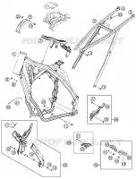 CADRE pour KTM 250 SX de 2011