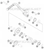 KICK pour KTM 250 SX de 2011