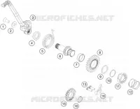 KICK pour KTM 150 SX de 2016