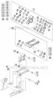 BIELLETTE D'AMORTISSEUR PRO LEVER pour KTM 150 SX de 2014