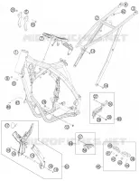 CADRE pour KTM 150 SX de 2014