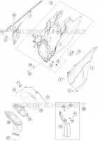 FILTRE A AIR pour KTM 150 SX de 2014