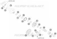 KICK pour KTM 150 SX de 2014