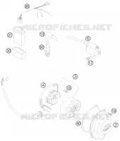 ALLUMAGE pour KTM 105 SX de 2011