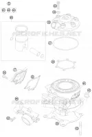 CYLINDRE pour KTM 105 SX de 2011