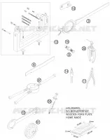OUTILLAGE SPECIFIQUE (MOTEUR) pour KTM 105 SX de 2011