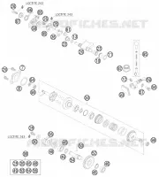 VALVE D'ECHAPPEMENT  85 ktm-moto 2009 SX 31