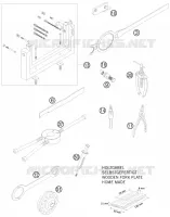 OUTILLAGE SPECIFIQUE (MOTEUR) pour KTM 85 SX 17/14 de 2008