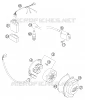 ALLUMAGE pour KTM 85 SX 19/16 de 2006