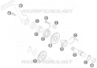 KICK pour KTM 85 SX 17/14 de 2015