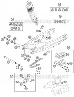 BRAS OSCILLANT  pour KTM 85 SX 17/14 de 2014