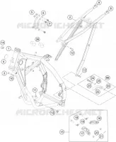 CADRE pour KTM 85 SX 17/14 de 2014