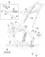CADRE pour KTM 65 SXS de 2014
