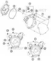 CARTER EMBRAYAGE pour KTM 65 SXS de 2014