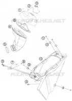 FILTRE A AIR pour KTM 65 SXS de 2014