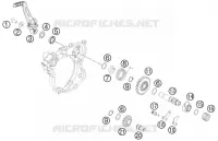 KICK pour KTM 65 SXS de 2014