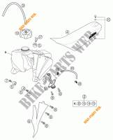 RESERVOIR / SELLE pour KTM 65 SX de 2004