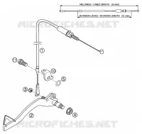 ACCESSOIRES pour KTM 50 SX MINI ADVENTURE de 2002