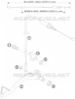 ACCESSOIRES pour KTM 50 SX MINI ADVENTURE de 2008