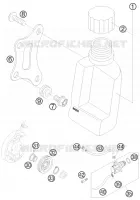 POMPE A HUILE pour KTM 50 SX MINI ADVENTURE de 2008