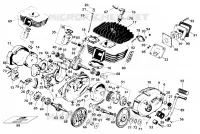 CARTER MOTEUR pour KTM 50 SX SENIOR de 2001