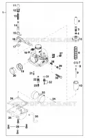 CARBURATEUR pour KTM 50 SX PRO SENIOR de 1998