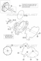 CARTER EMBRAYAGE pour KTM 990 SUPER DUKE R de 2009