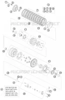 EMBRAYAGE pour KTM 990 SUPER DUKE R de 2009