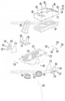 FILTRE A AIR pour KTM 990 SUPER DUKE R de 2009