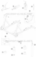 OUTILLAGE SPECIFIQUE pour KTM 990 SUPER DUKE R de 2009