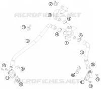 SECONDARY AIR SYSTEM SAS pour KTM 990 SUPER DUKE R de 2009