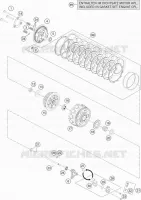 EMBRAYAGE pour KTM 1290 SUPER DUKE GT BLACK de 2020