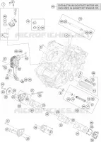 POMPE A HUILE pour KTM 1290 SUPER DUKE GT BLACK de 2020