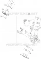 BOITIER PAPILLON INJECTION pour KTM RC 125 GREY de 2020