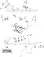 FAISCEAU ELECTRIQUE pour KTM RC 125 GREY de 2020