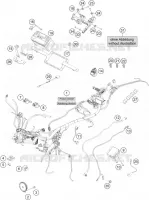 FAISCEAU ELECTRIQUE pour KTM 390 DUKE ORANGE de 2019