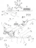 FAISCEAU ELECTRIQUE pour KTM 250 DUKE ORANGE - B.D. de 2020