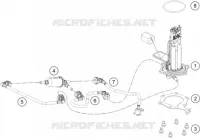 POMPE A ESSENCE pour KTM 250 DUKE ORANGE - B.D. de 2020