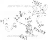 ECHAPPEMENT pour KTM 250 DUKE ORANGE de 2019