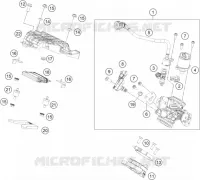 BOITIER PAPILLON INJECTION pour KTM 125 DUKE WHITE de 2020