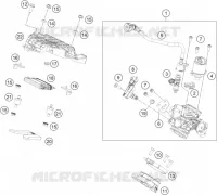 BOITIER PAPILLON INJECTION pour KTM 125 DUKE ORANGE de 2020