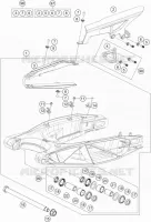 BRAS OSCILLANT  pour KTM 1290 SUPER ADVENTURE R TKC de 2020