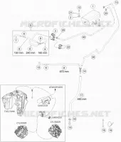 EVAPORATIVE CANISTER pour KTM 1290 SUPER ADVENTURE R TKC de 2020
