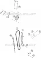 DISTRIBUTION pour KTM 450 XC-F de 2020