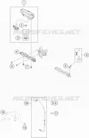 CONTACTEUR A CLE pour KTM 350 XCF-W de 2020
