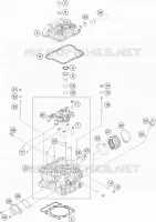 CULASSE pour KTM 350 XCF-W de 2020