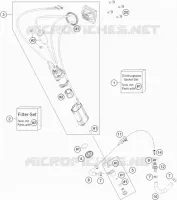 POMPE A ESSENCE pour KTM 350 XCF-W de 2020