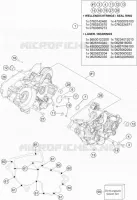 CARTER MOTEUR pour KTM 250 XC TPI de 2020